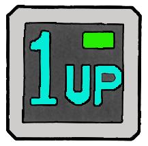 “1UP“ item