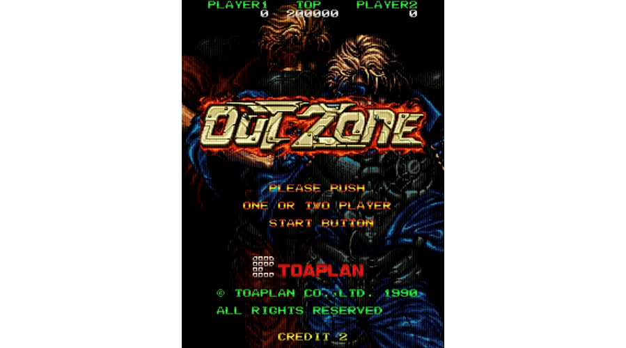 OUTZONE　AC版移植