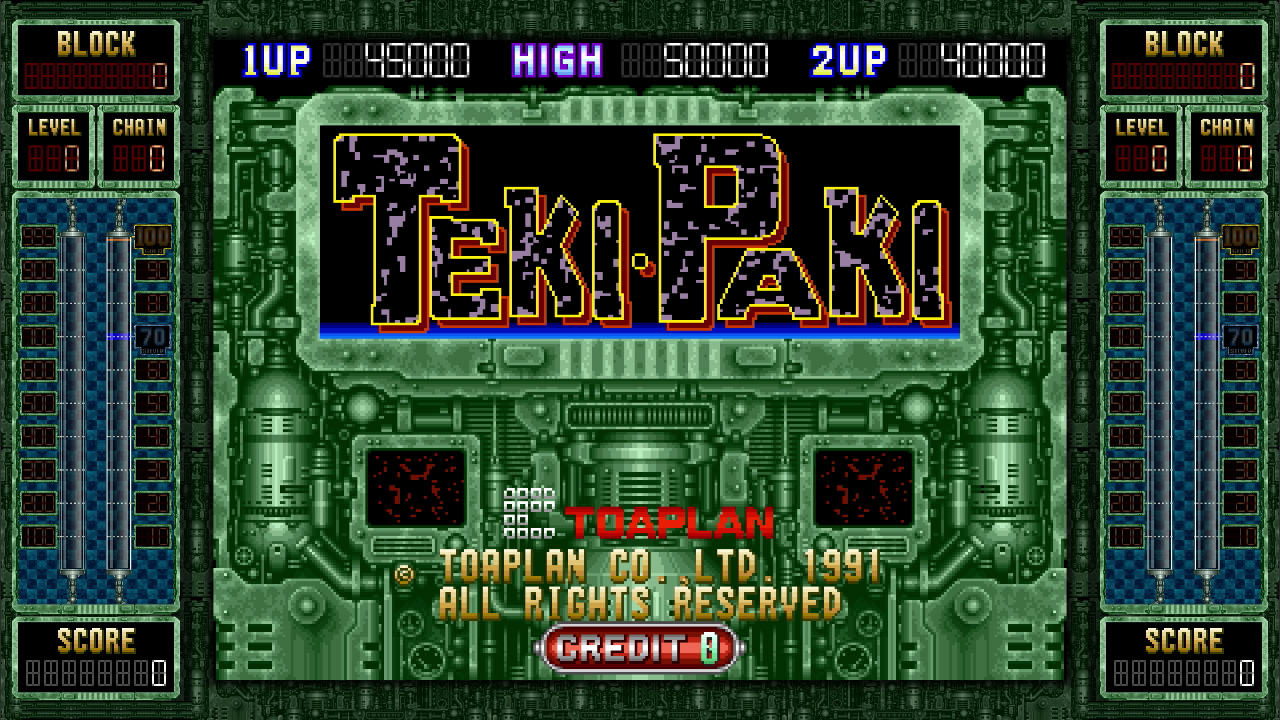 洗脳ゲーム TEKI・PAKI AC版移植